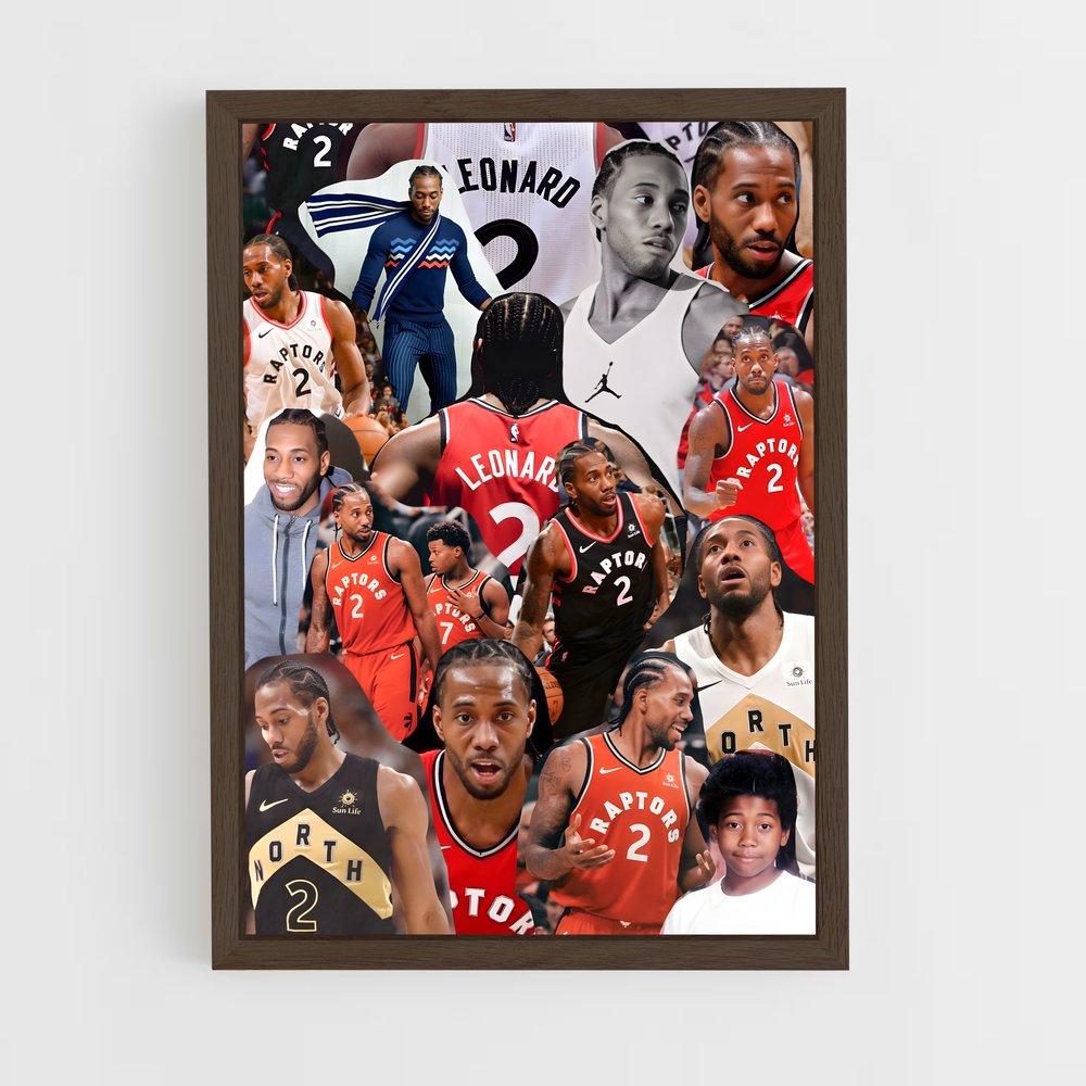 Poster Kawhi the Great – affiche Basketball (vue 5)